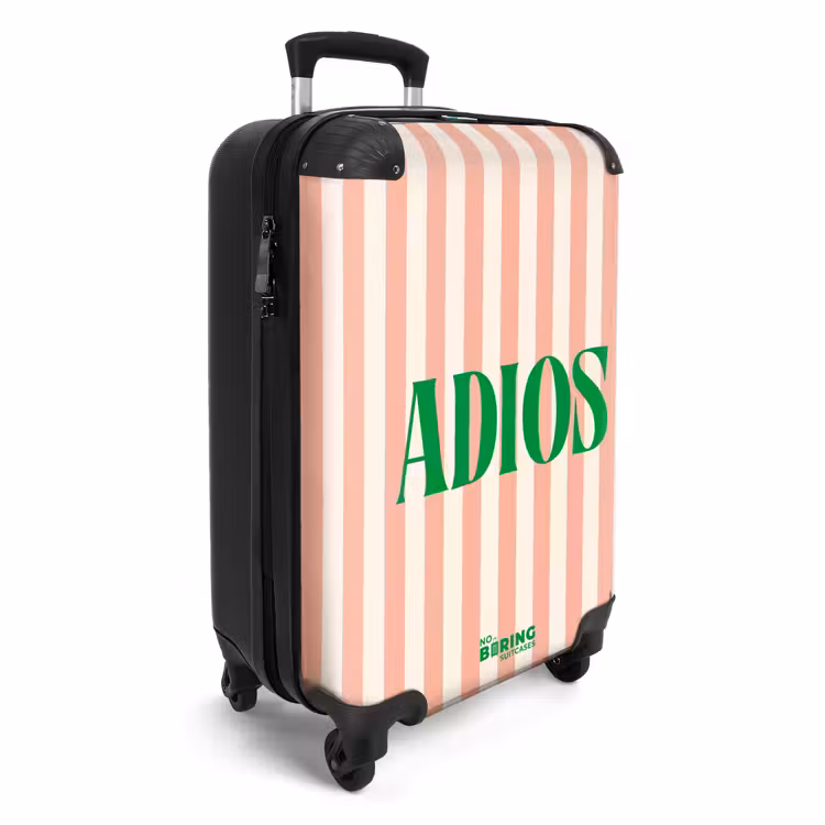 CaseSwap™ - Quotes - Adios zalmroze en roomwit — 2