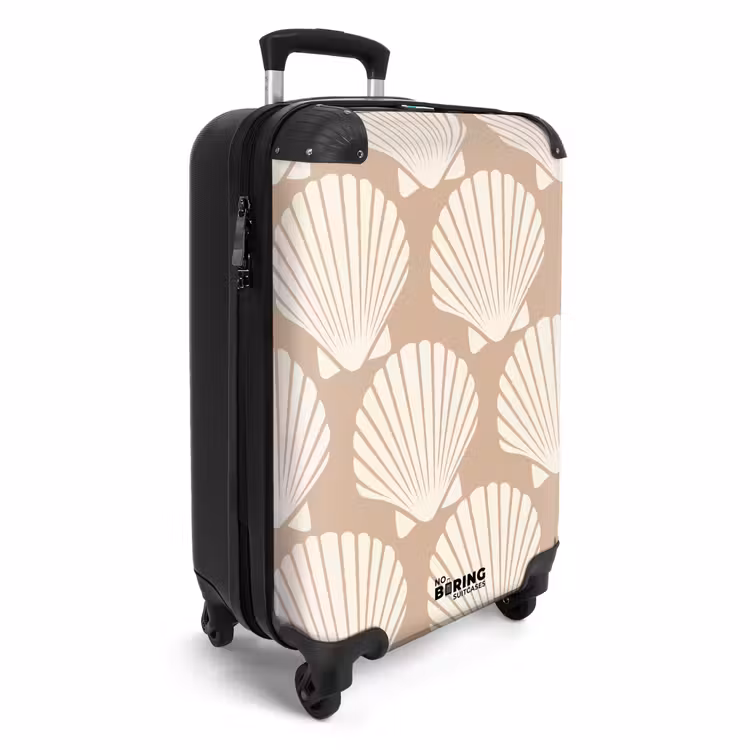 CaseSwap - Patronen - Schelp patroon in licht beige — 2