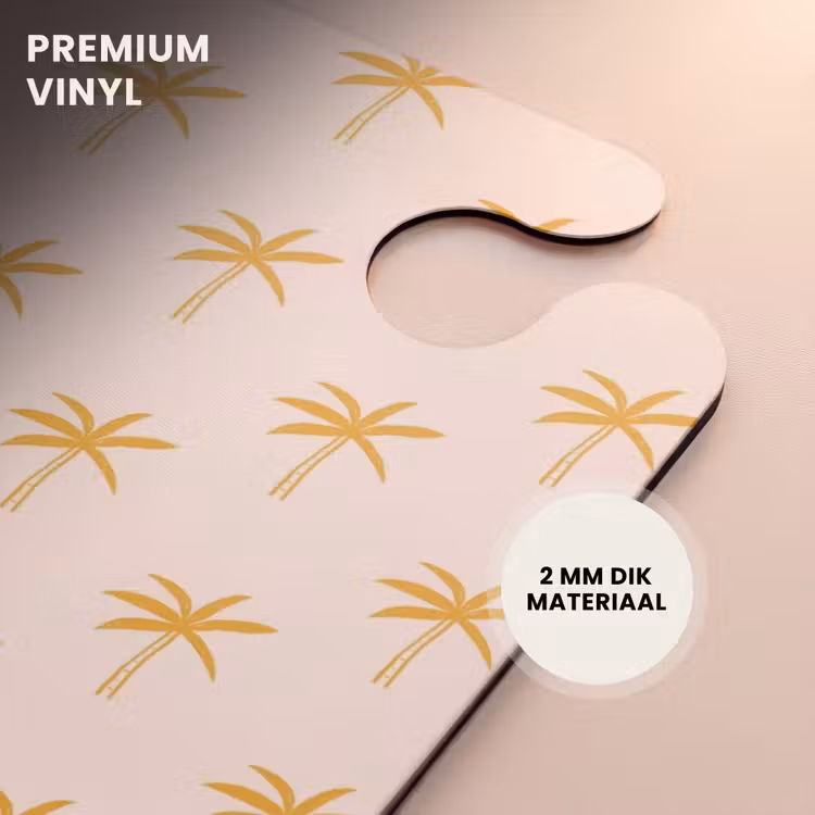 CaseSwap - Patronen - Gele palmbomen in minimalistisch patroon — 6