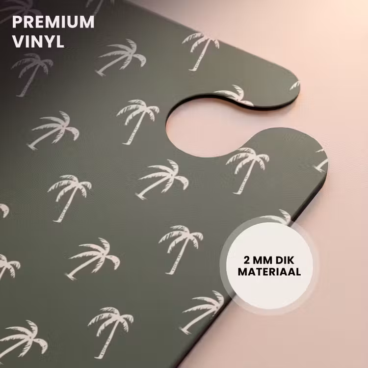 CaseSwap™ - Patronen - Kleine palmbomen op donker olijfgroen — 6
