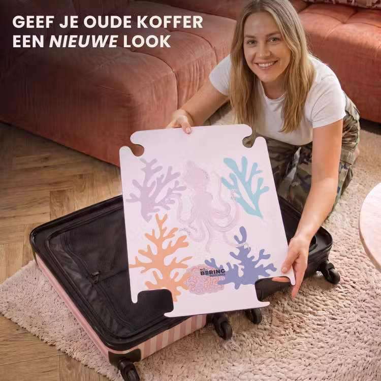 CaseSwap - Summer memories - Octopus in kleurrijk koraal — 3