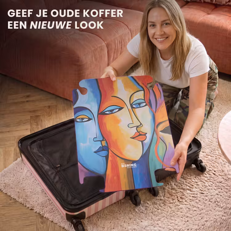 CaseSwap™ - Hoofd - Olieverf - Schilderij - Kleurrijk — 3