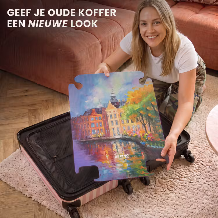 CaseSwap™ - Olieverf - Amsterdam - Kunst - Kleurrijk — 3