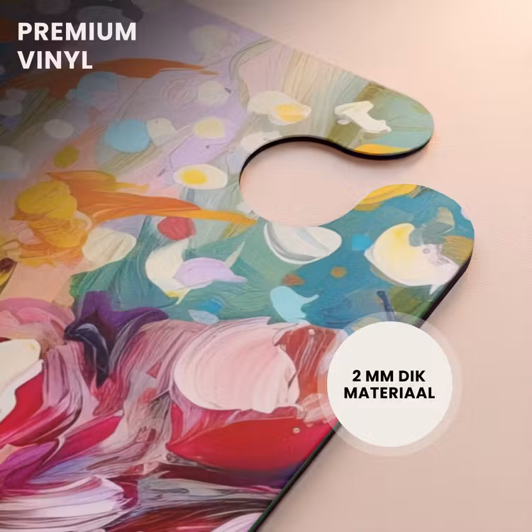 CaseSwap™ - Schilderij - Olieverf - Bloemen - Regenboog — 6
