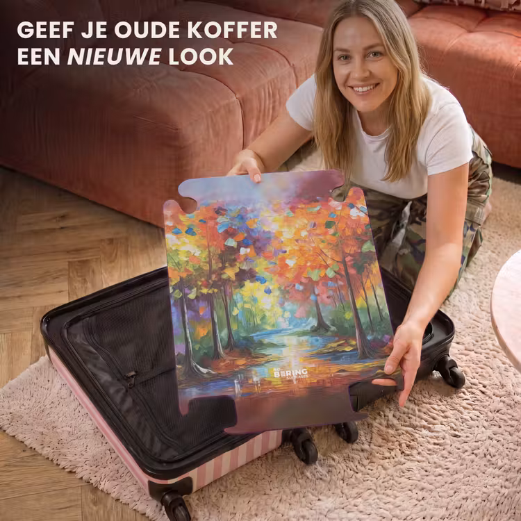 CaseSwap™ - Bos - Natuur - Olieverf - Regenboog — 3