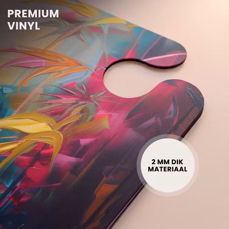 CaseSwap™ - Flamingo in kleurrijke omgeving van olieverf — 6