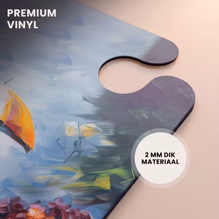 CaseSwap™ - Olieverf - Paraplu - Vrouw - Straat - Kunst — 6