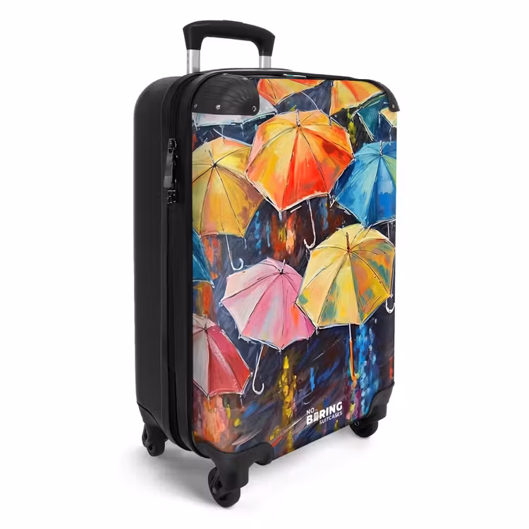 CaseSwap - Paraplu's - Schilderij - Kunst - Regenboog — 2