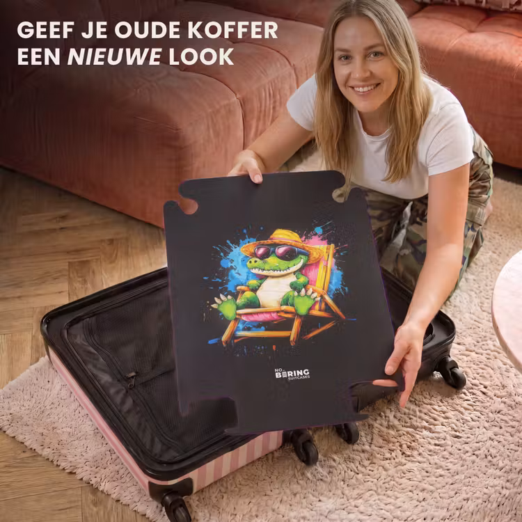 CaseSwap™ - Zomerse krokodil met graffiti — 3