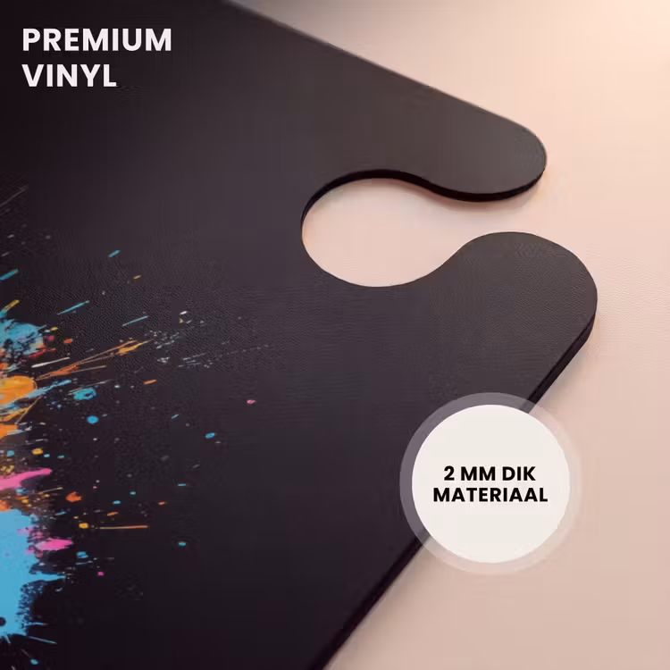 CaseSwap™ - Roze auto met kleurrijke verf — 6
