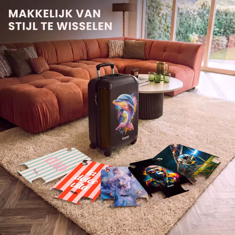 CaseSwap™ - Dolfijn met kleurrijke graffiti — 5