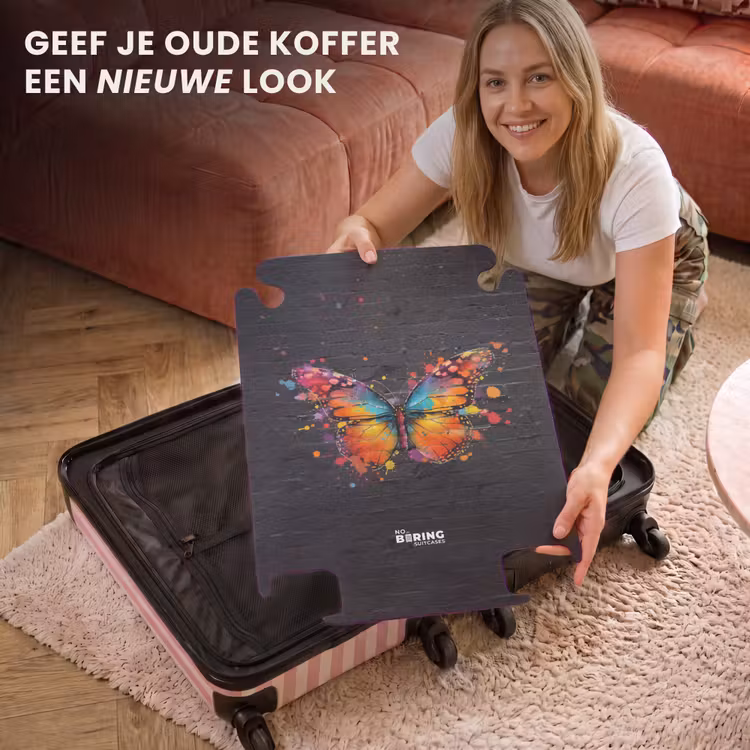CaseSwap™ - Graffiti vlinder met felle kleuren — 3