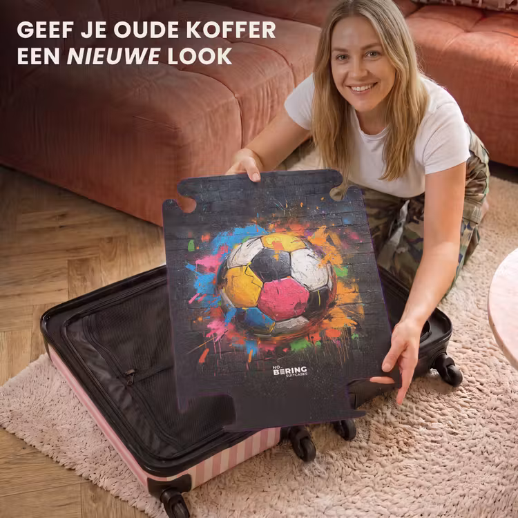 CaseSwap™ - Graffiti voetbal met felle kleuren — 3