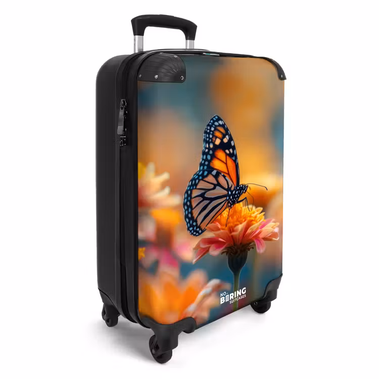 CaseSwap™ - Vlinder op roze bloem — 2