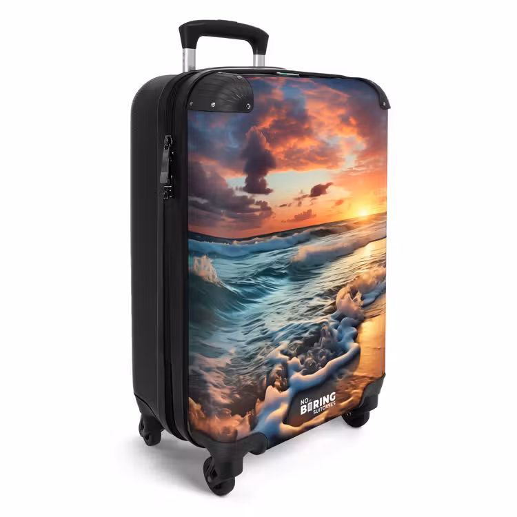 CaseSwap - Golvende zee bij zonsondergang — 2