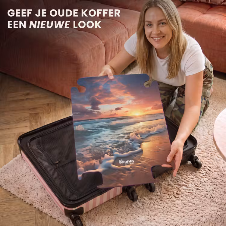 CaseSwap - Golvende zee bij zonsondergang — 3