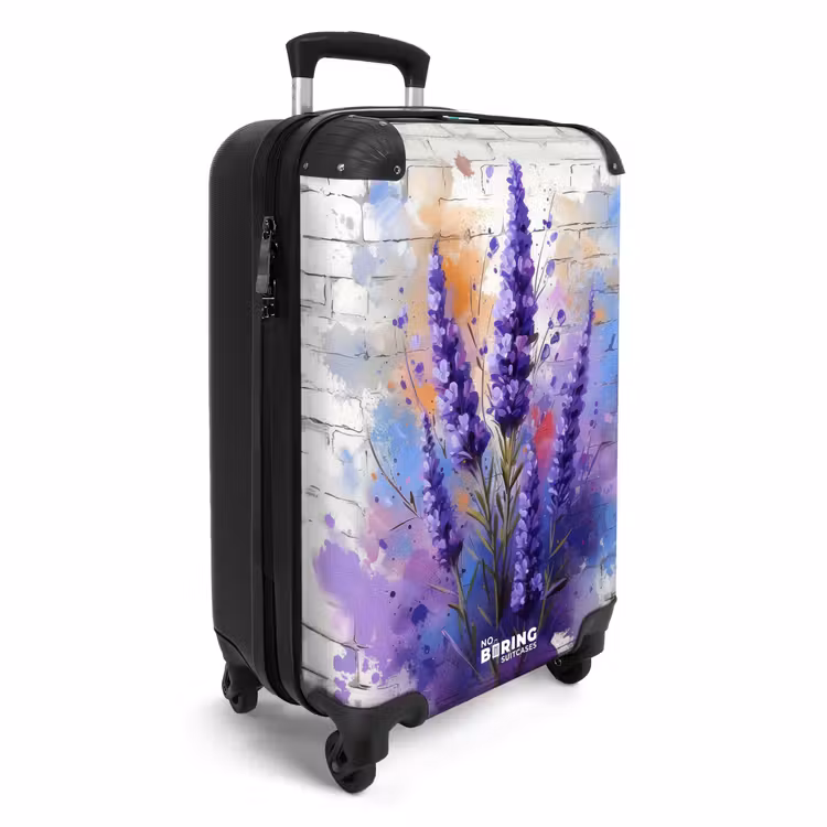 CaseSwap™ - Paarse lavendel in graffiti stijl — 2