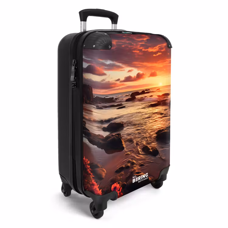 CaseSwap™ - Rotsachtig strand bij zonsondergang — 2