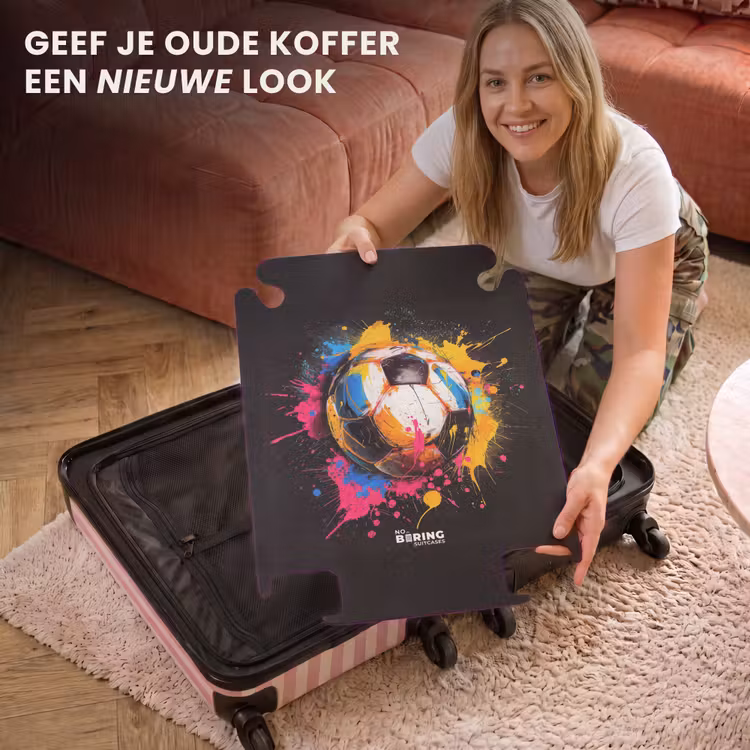 CaseSwap™ - Voetbal met kleurrijke graffiti — 3
