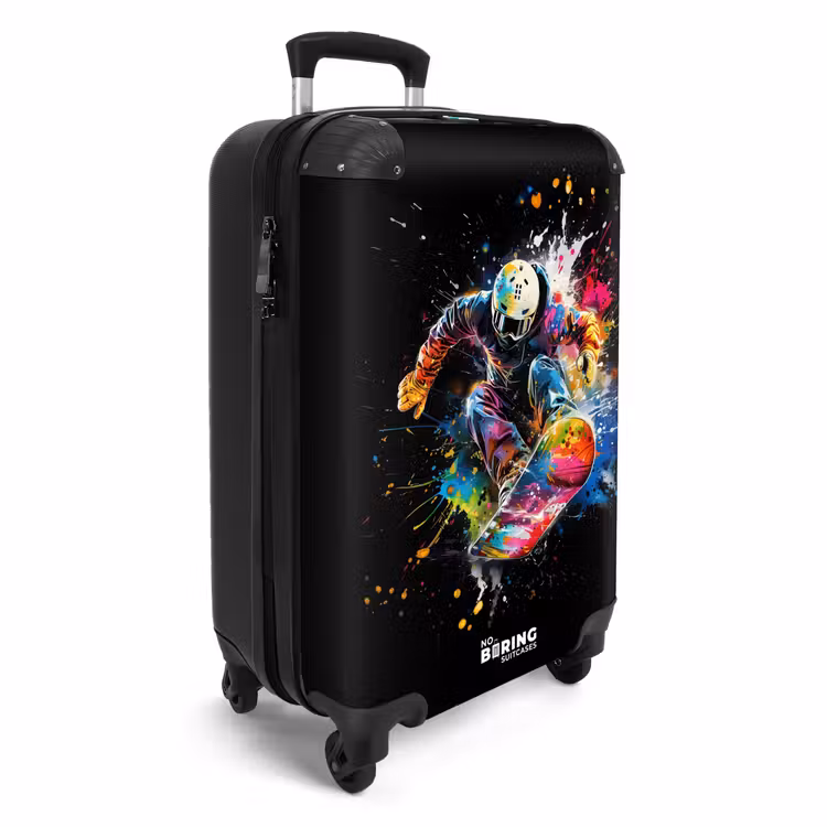 CaseSwap - Snowboarder met graffiti — 2