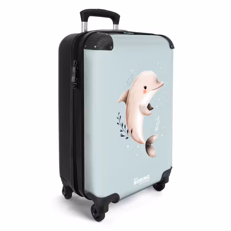 CaseSwap - Beige dolfijn in blauw water — 2