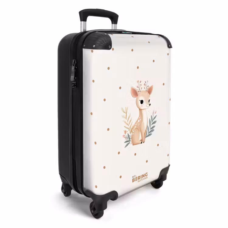 CaseSwap™ - Hertje met planten in een veld vol stippen — 2