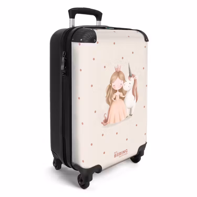 CaseSwap™ - Prinses en een eenhoorn in pastel kleuren — 2