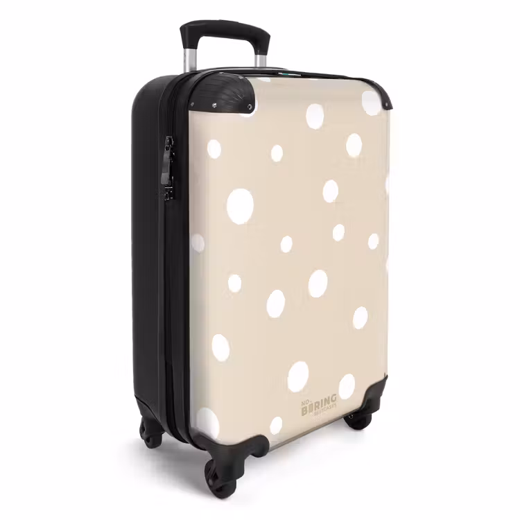 CaseSwap™ - Beige achtergrond met witte stippen — 2
