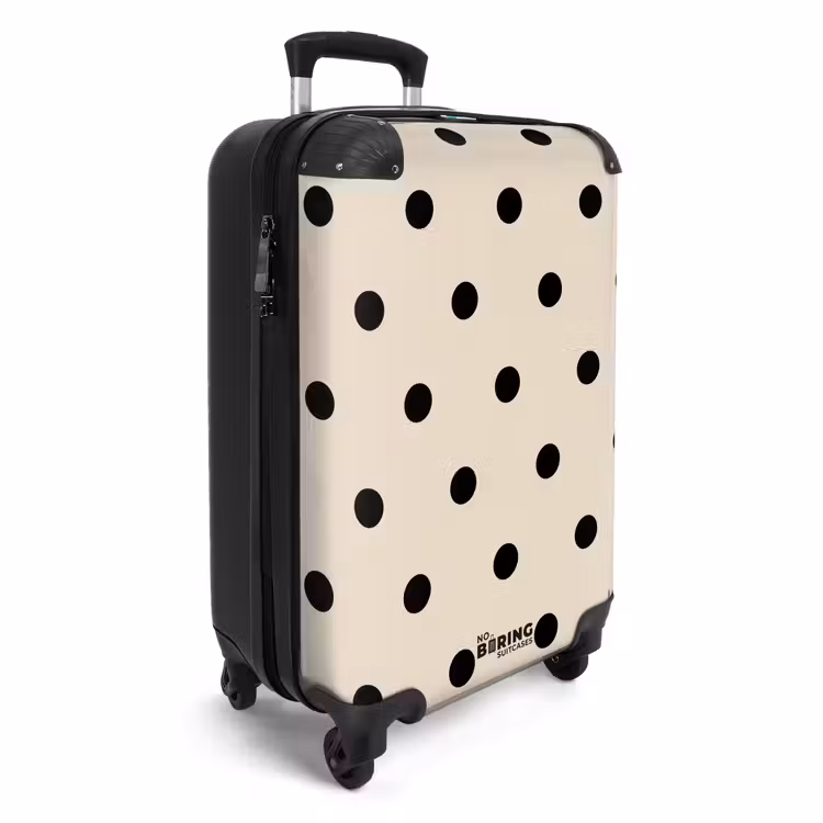 CaseSwap™ - Beige achtergrond met zwarte stippen — 2