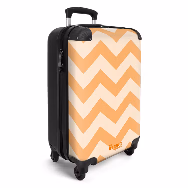 CaseSwap™ - Zigzag patroon in oranje — 2
