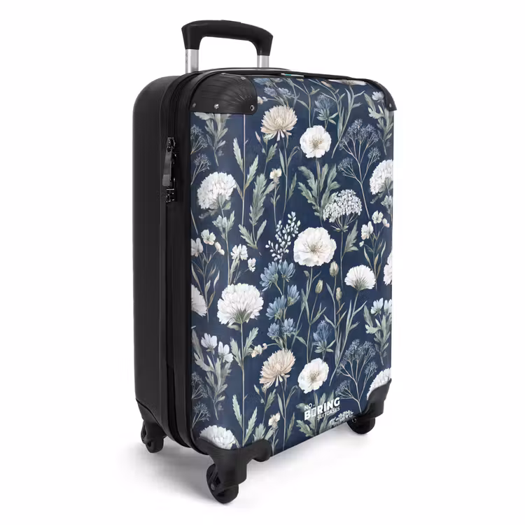 CaseSwap™ - Bloemen patroon blauw — 2