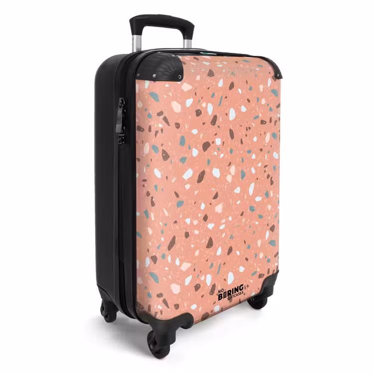 CaseSwap™ - Terrazzo patroon veelkleurig roze — 2