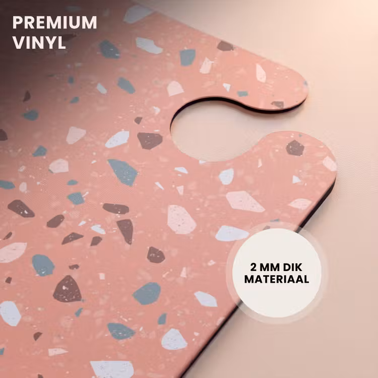 CaseSwap™ - Terrazzo patroon veelkleurig roze — 6