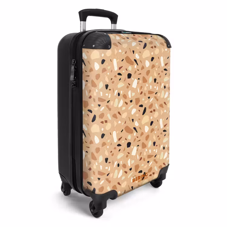 CaseSwap - Terrazzo patroon kleurrijk bruin — 2