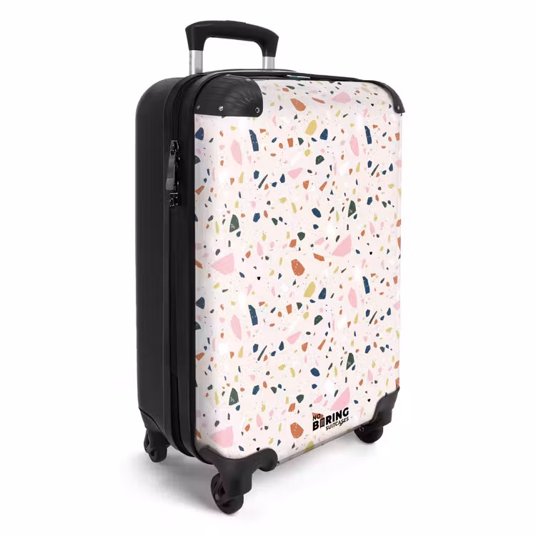 CaseSwap - Terrazzo patroon kleurrijk licht roze — 2