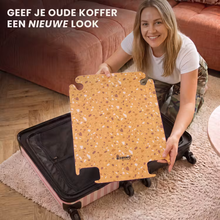 CaseSwap - Terrazzo patroon veelkleurig geel — 3
