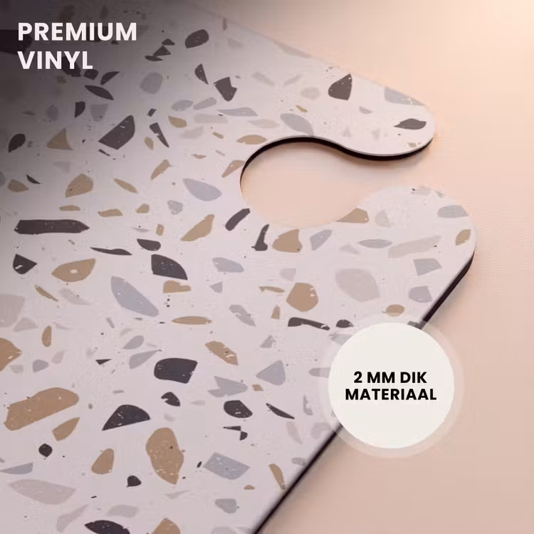 CaseSwap™ - Terrazzo patroon natuurlijk beige — 6
