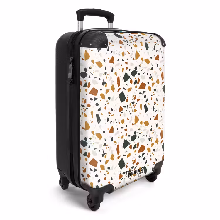CaseSwap - Terrazzo patroon roest oker — 2