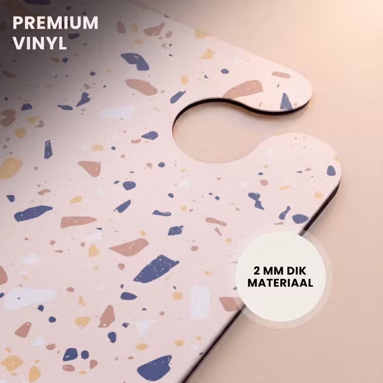 CaseSwap™ - Terrazzo patroon veelkleurig blauw — 6
