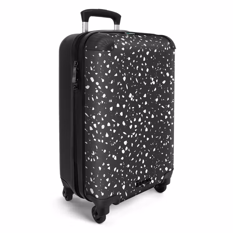 CaseSwap - Terrazzo patroon zwart en wit — 2