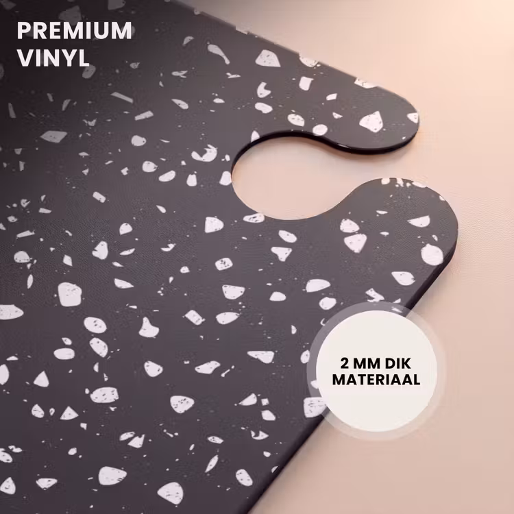 CaseSwap - Terrazzo patroon zwart en wit — 6