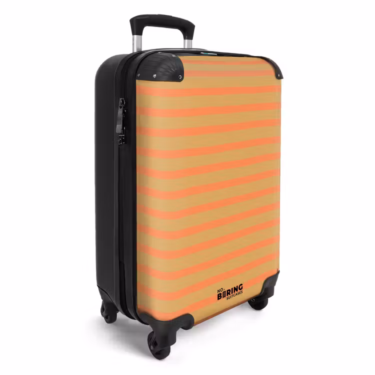 CaseSwap™ - Streep patroon oranje — 2