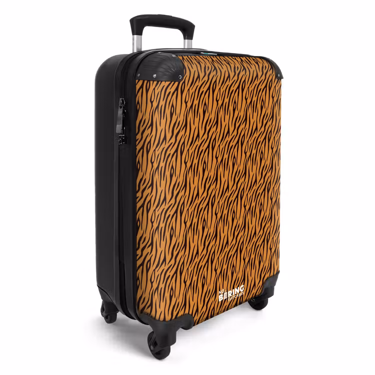 CaseSwap - Oranje tijgerstrepen met vloeiend motief — 2