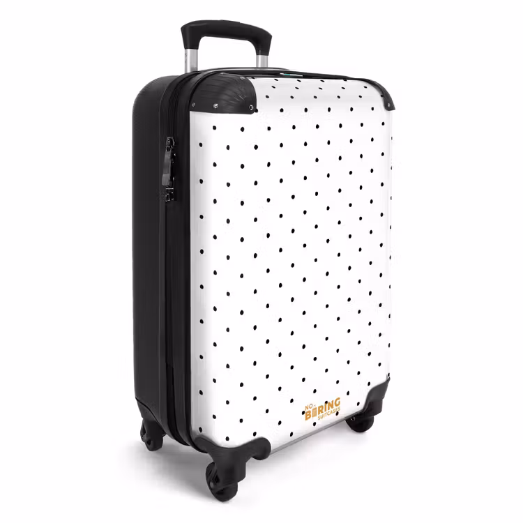 CaseSwap™ - Symmetrisch geplaatste zwarte stipjes over een witte achtergrond — 2
