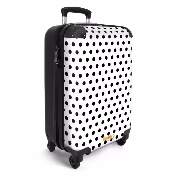 CaseSwap™ - Symmetrisch geplaatste zwarte stippen over een witte achtergrond — 2