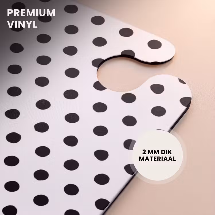 CaseSwap™ - Symmetrisch geplaatste zwarte stippen over een witte achtergrond — 6