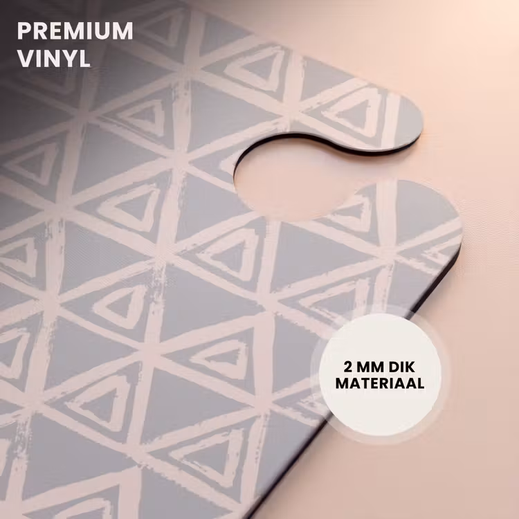 CaseSwap™ - Herhalende driehoekstructuur in pastel — 6