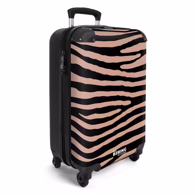 CaseSwap™ - Zebrastrepen op roze — 2