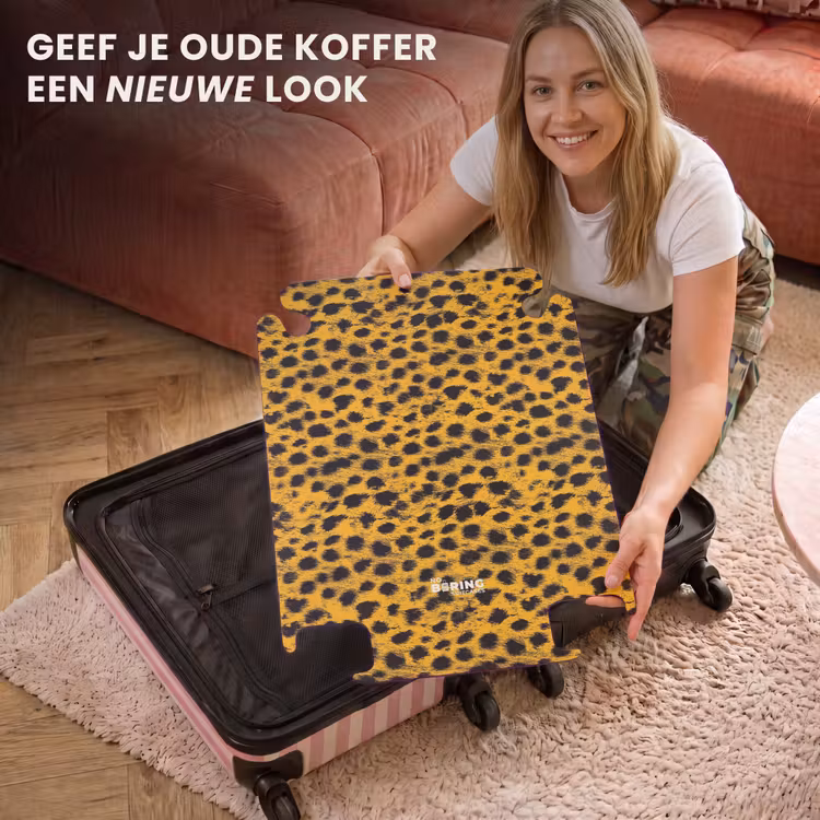 CaseSwap - Goudgele panterprint — 3