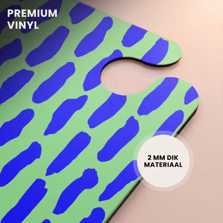 CaseSwap™ - Blauw patroon op mintgroen — 6